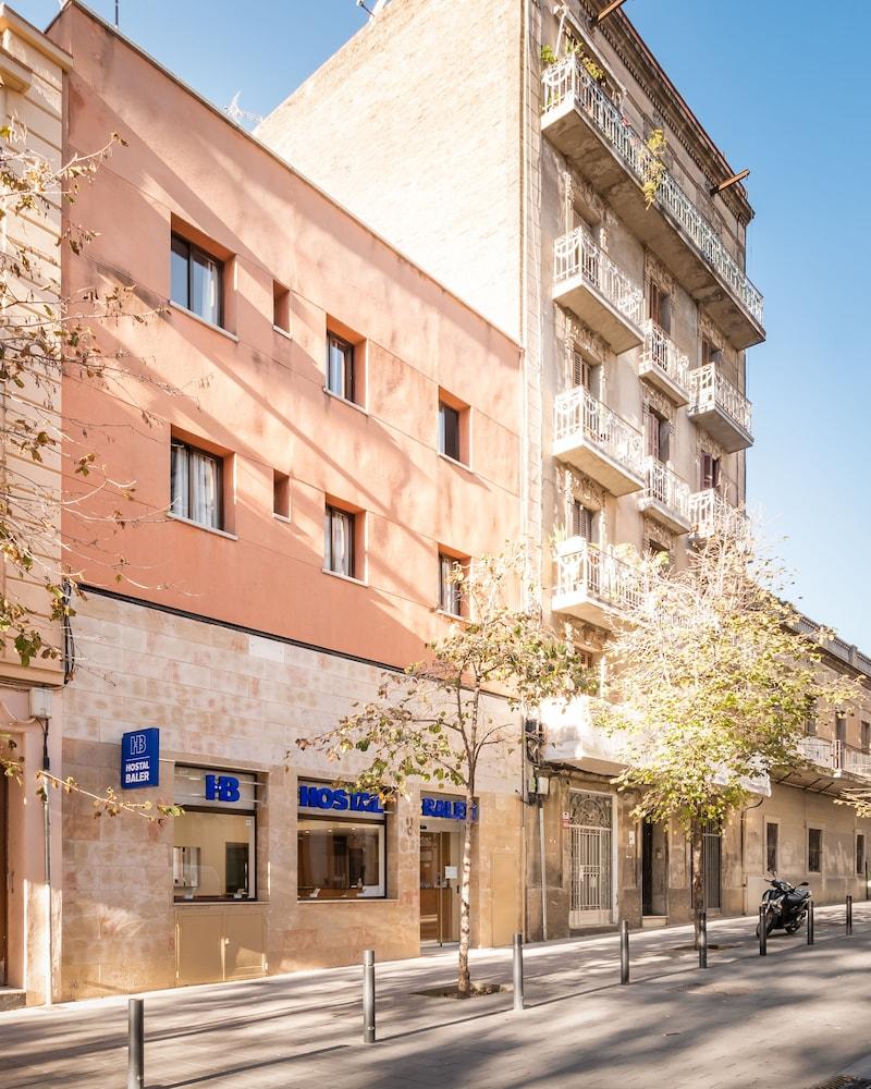 Hostal Baler Barcelona Buitenkant foto