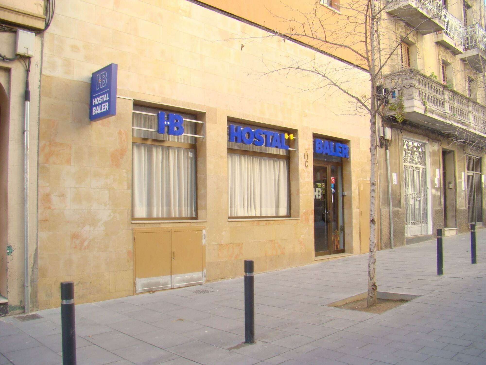 Hostal Baler Barcelona Buitenkant foto